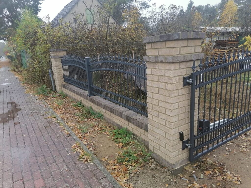 brama metalowa ogrodzenie metalowe szczecin 1