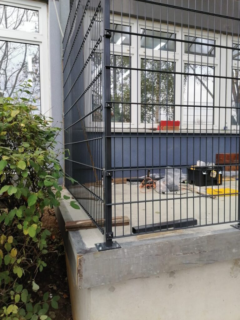 nowoczesne ogrodzenie panelowe brama metalowa szczecin 11